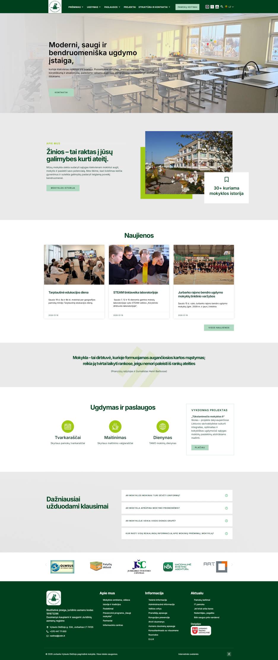 Jurbarkas Vytautas the Great Primary School