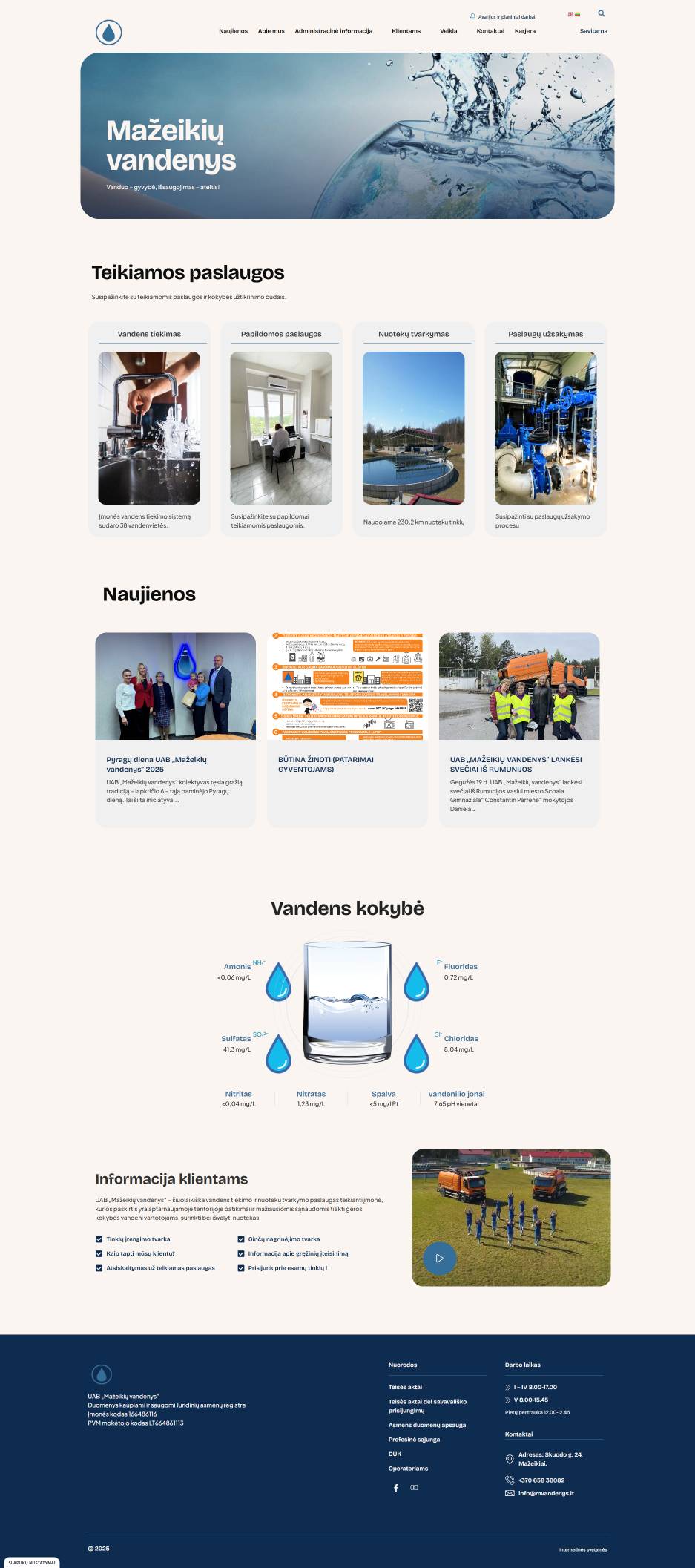 Mažeikiai Water Company